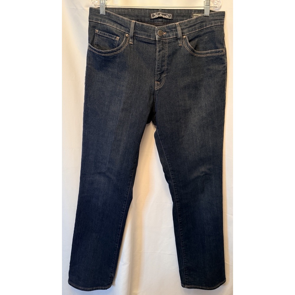 34 Heritage Charisma Jeans Men's 36x32 Mid Rise Classic Straight Leg Blue Denim